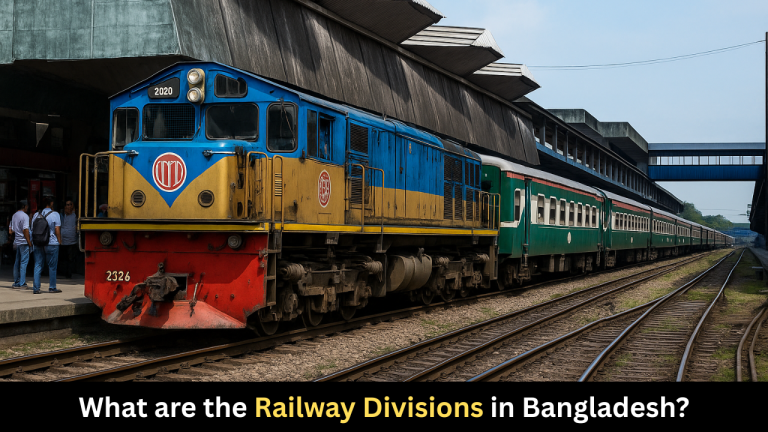 What are the Railway Divisions in Bangladesh?