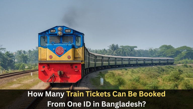 How Many Train Tickets Can Be Booked From One ID in Bangladesh?