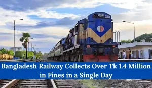 Bangladesh Railway Collects Over Tk 1.4 Million in Fines in a Single Day